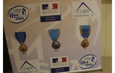 Remises des médailles Jeunesse et Sports et Engagement Associatif